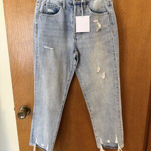 Pistola Charlie High Rise Straight Ankle Jeans Ruthless Women's Sz 26 Button Fly